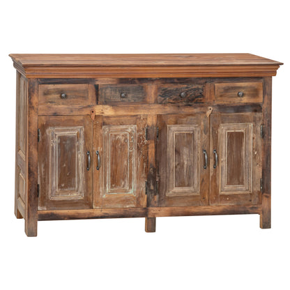 Sideboard mit antiken Türen & 4 Schubladen - 160cm