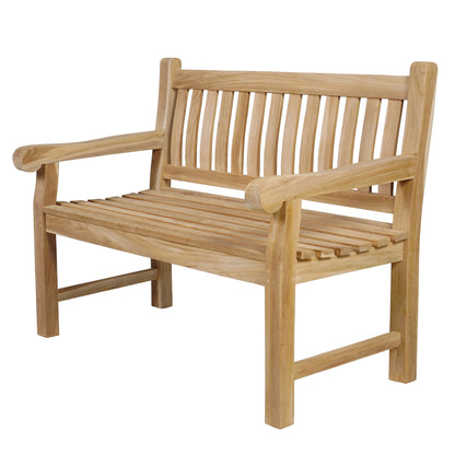 Gartenbank >Jamaica< Teakholz 120cm - Natur