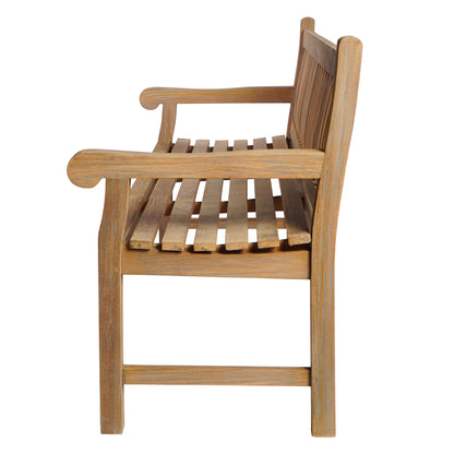 Gartenbank >Jamaica< Teakholz 180cm - Grey Wash