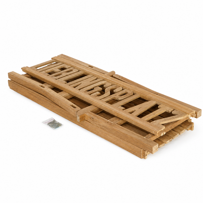 Gartenbank Lieblingsplatz massive Teak Bank 150cm