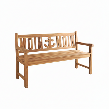 Gartenbank Moin Moin Teakholz 150cm