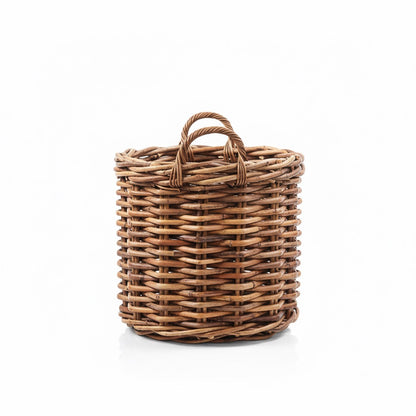 Korb >Botanica< Pflanzkorb aus dickem Rattan rund - 4 Größen