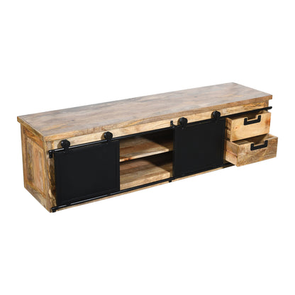 TV-Board >Tucson< aus Mangoholz & Metall 180cm