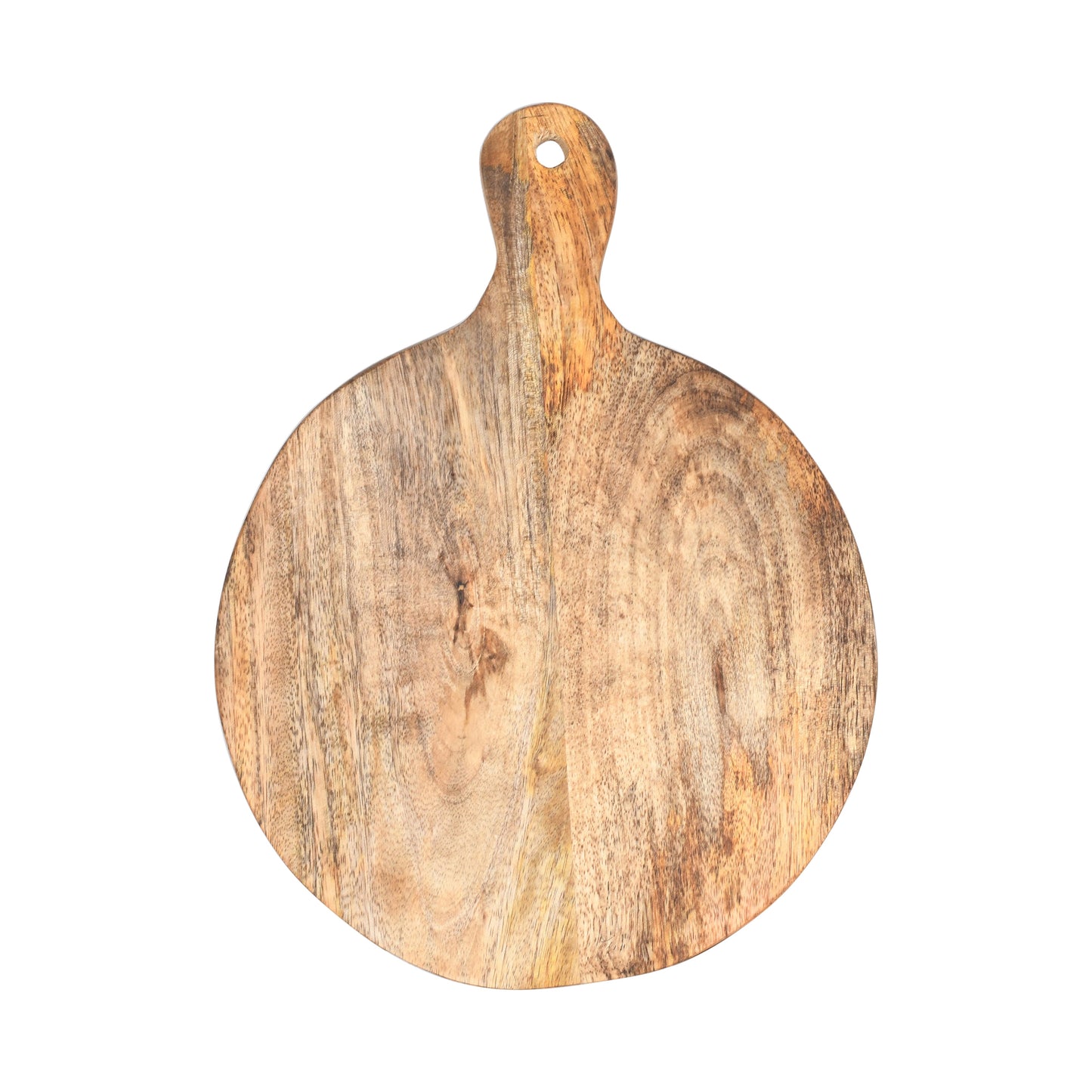 Schneidebrett rund aus Mangoholz 20cm