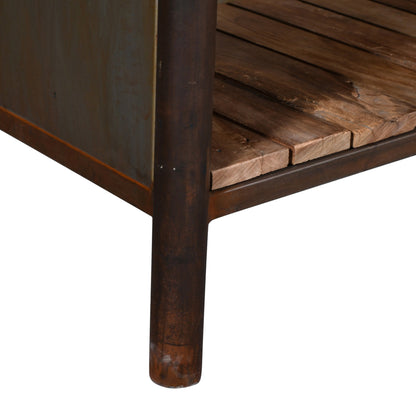 Sideboard >Orlando< aus Altholz & Metall