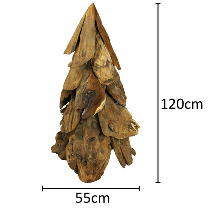 Tannenbaum aus Teakholz - 7 Größen