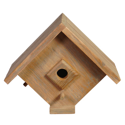 Vogelhaus >Burung< aus Teakholz
