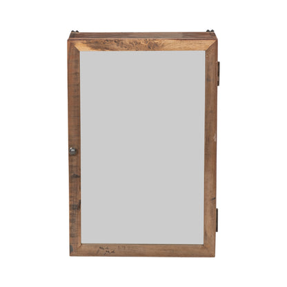 Wandschrank Spiegelschrank aus Altholz