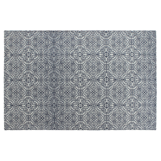 Teppich gewebt >Bangal< blau 160x240cm