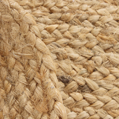 Tischset Platzset aus Jute oval natur 45x35cm