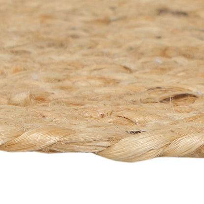 Tischset Platzset aus Jute oval natur 45x35cm