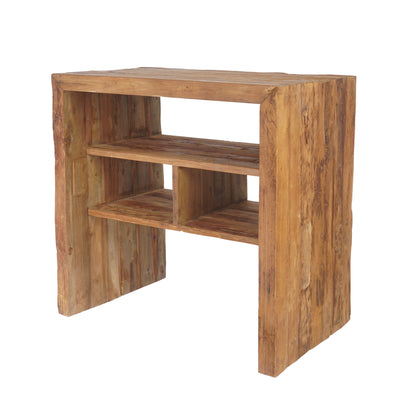 Waschtisch >Sumatra<  Teak mit Rattankörben - versch. Größen
