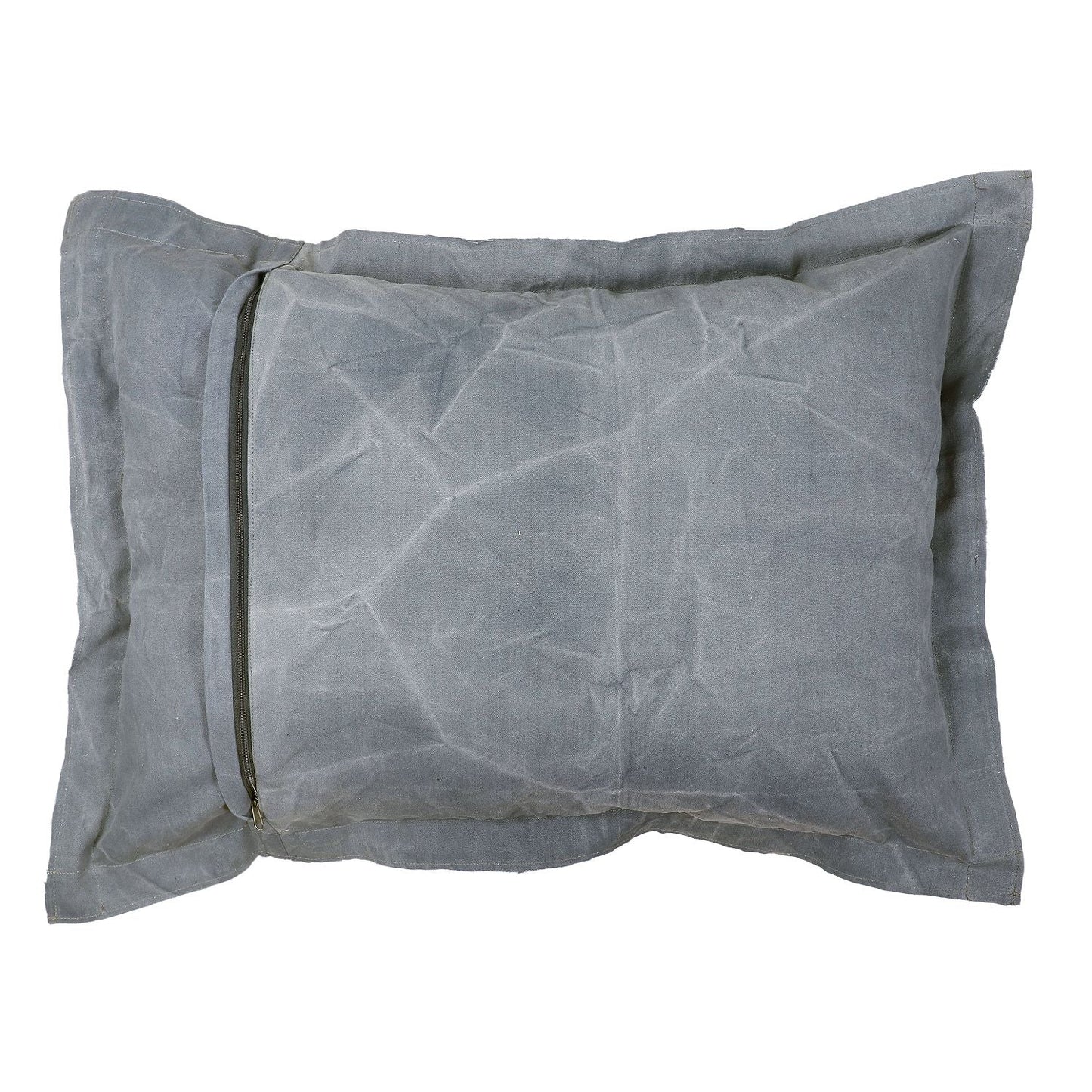 Canvas Kissen Leder Bullhead 70x100cm mit Stehsaum - versch. Farben