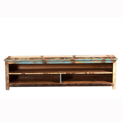 Regal >Stripe< aus Altholz TV-Board - 180cm breit