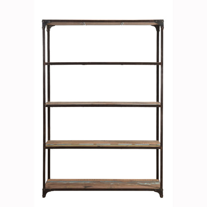 Regal >Storage< aus Altholz und Metall - 5 Regalböden