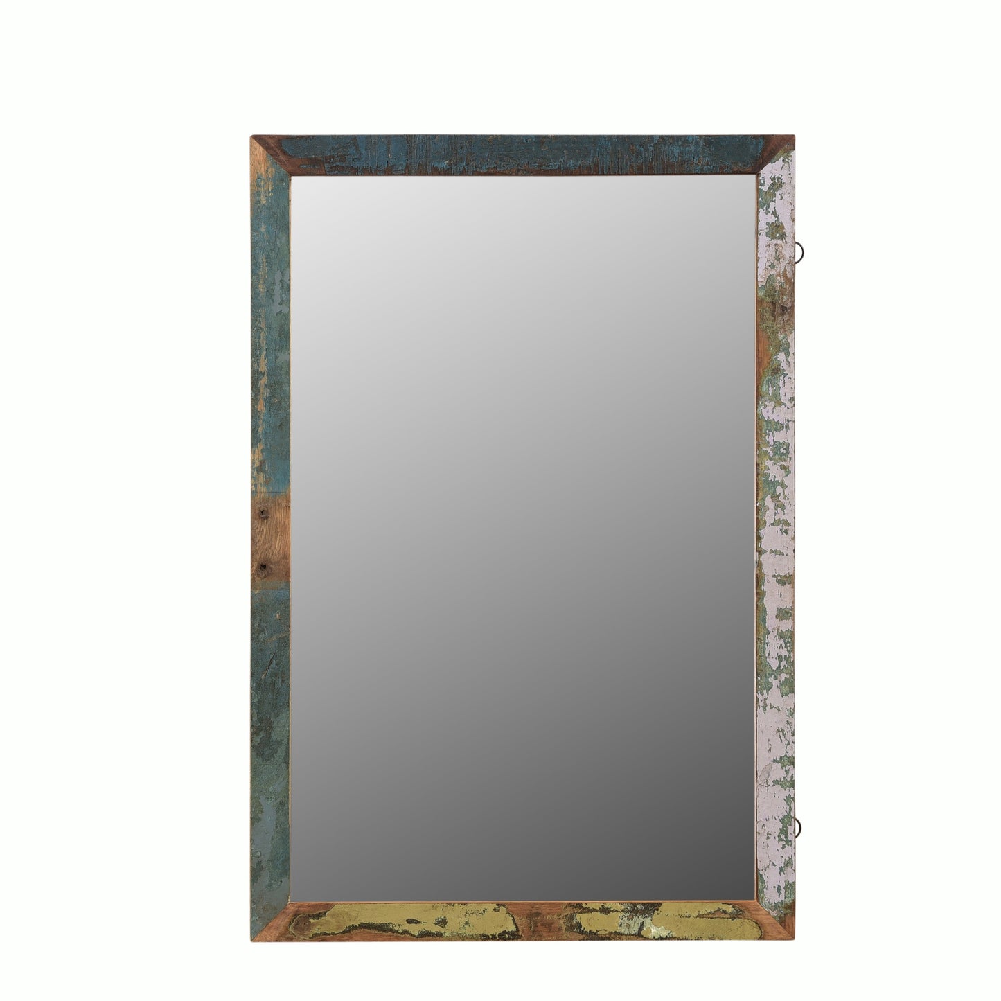Spiegel 40x60cm aus Altholz mit Farbe