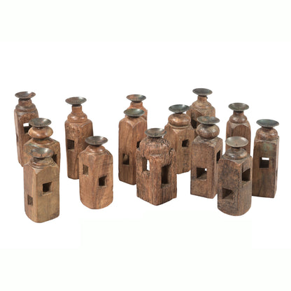 Kerzenständer Altholz Upcycling