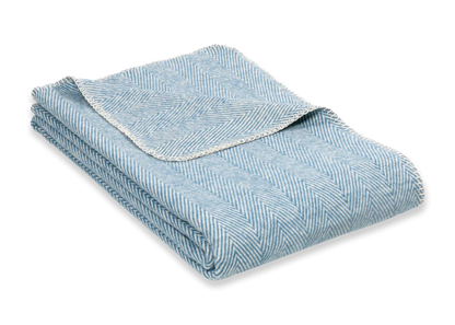 Kuscheldecke >Finn< aus Bio-Baumwolle von Riema - versch. Farben
