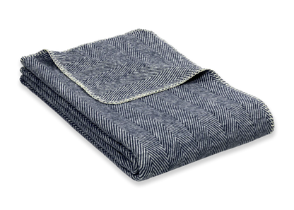 Kuscheldecke >Finn< aus Bio-Baumwolle von Riema - versch. Farben