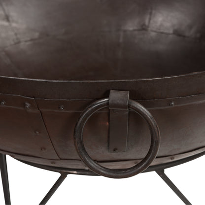 Feuerschale Metall mit Ständer