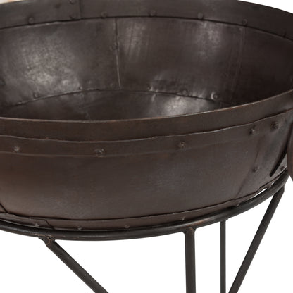 Feuerschale Metall mit Ständer