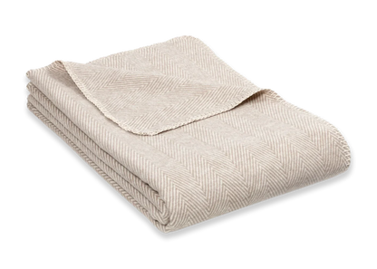 Kuscheldecke >Finn< aus Bio-Baumwolle von Riema - versch. Farben