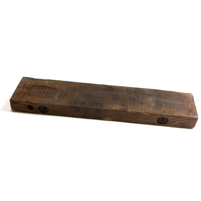 Regal recycle Balken Wandregal Altholz Holzregal ca. 70x15cm Unikat