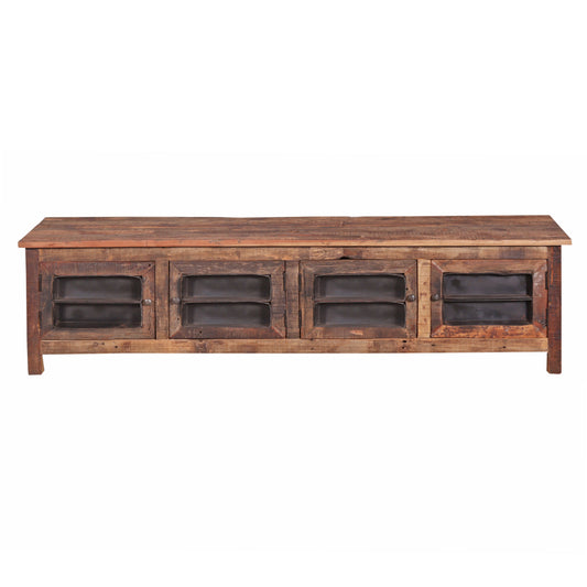TV-Board >Bakery< aus Recycle Holz - 4 Türen