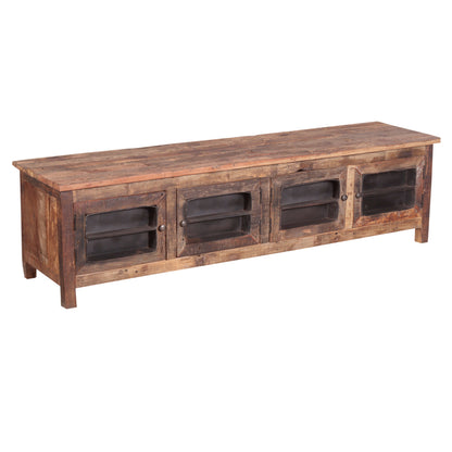 TV-Board >Bakery< aus Recycle Holz - 4 Türen
