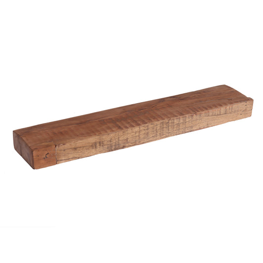Regal recycle Balken Wandregal Altholz Holzregal ca. 70x15cm Unikat