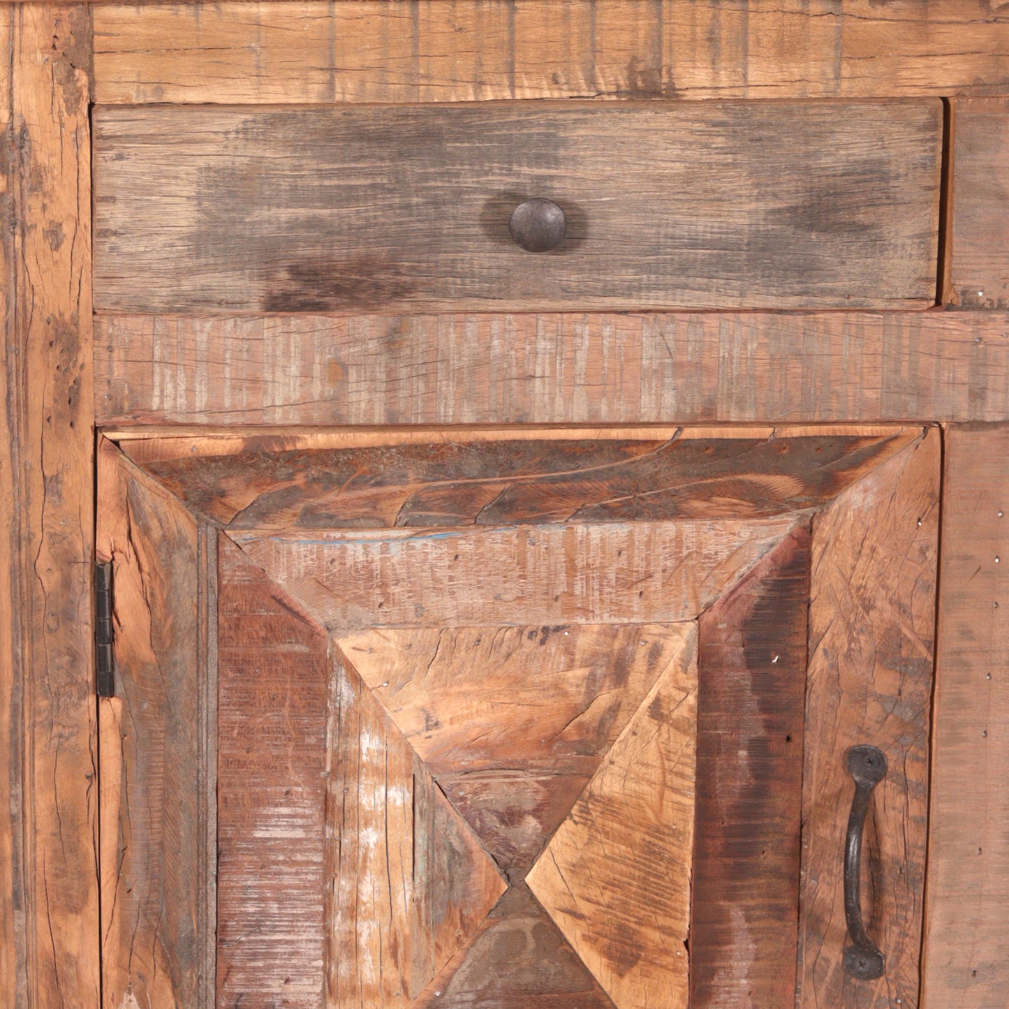 Sideboard >Dhana< Altholz mit 3 Türen & 3 Schubladen