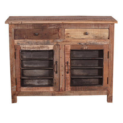 Kommode Bakery aus Recycle Holz - 2 Türen & 2 Schubladen