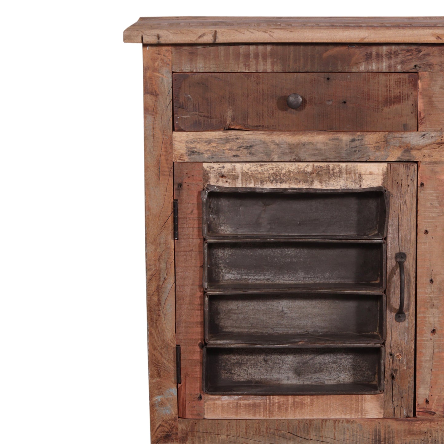 Kommode Bakery aus Recycle Holz - 2 Türen & 2 Schubladen