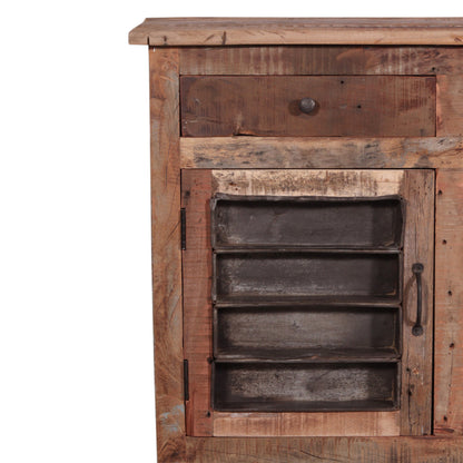 Kommode Bakery aus Recycle Holz - 2 Türen & 2 Schubladen